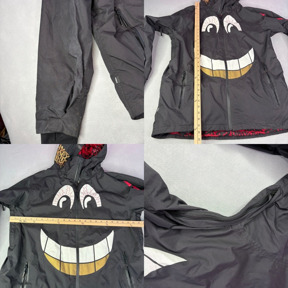 DGK X 32 Collection Shiloh 2 Jacket Smiley 2012 Snowboard Skater Large RARE - Picture 11 of 16
